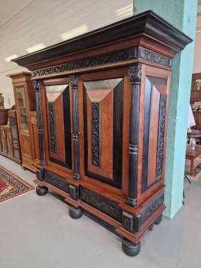 Large mahogany cabinet