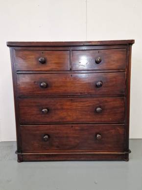 Large and antique chest of drawers