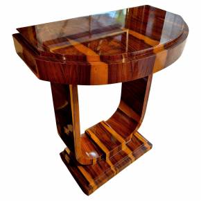 Console Art Déco en bois, France, XXe siècle 